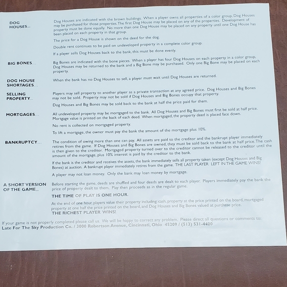 Dog-opoly Board Game EUC - Picture 6 of 7